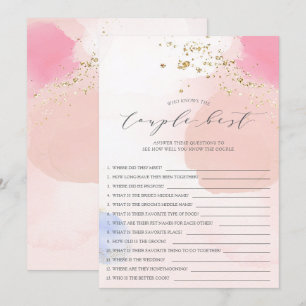 Wie het Paars Beste Vrijgezellenfeest Game kent no Kaart