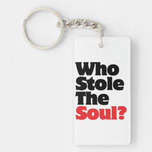 Wie houdt de soep tegen? sleutelhanger
