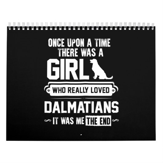 Wie houdt echt van Dalmatiërs Kalender (Hoes)