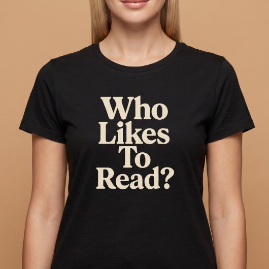 Wie Houdt Van Lezen? Lezen T-shirt