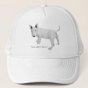 Wie, ik? Bull Terrier Puppy Trucker Pet