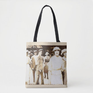 "Wie, ik?" canvas tas