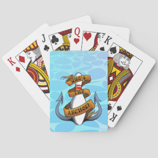 Wie is de Anchor? Pokerkaarten