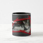 Wie is de echte Psycho? Mok (Midden)