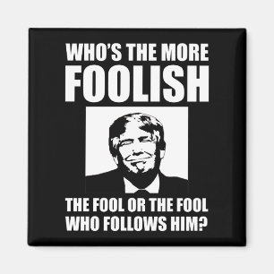 Wie is de meer gekleurde anti-trump magneet