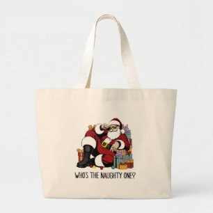 Wie is de stoute grote tote bag