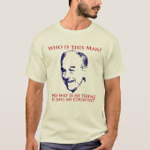 Wie is dit Man? Ron Paul Shirt (Voorkant)