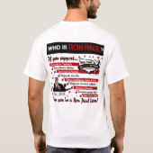 Wie is dit Man? Ron Paul Shirt (Achterkant)