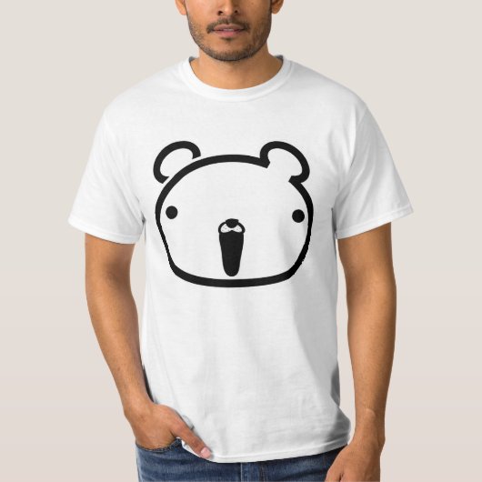 Wie is echt gek t-shirt (Voorkant)