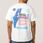 Wie is echt wie in het Midden-Oosten? T-shirt (Achterkant)