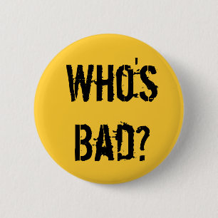 Wie is er slecht? Button