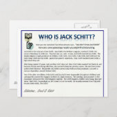 Wie is Jack Schitt? Briefkaart (Voorkant / Achterkant)