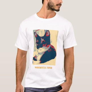 Wie is je favoriete kandidaat? Veronica wel. T-shirt