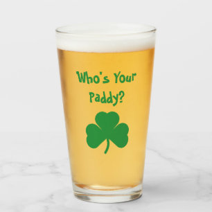 Wie is je Paddy? Glas