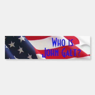 Wie is John Galt Bumpersticker