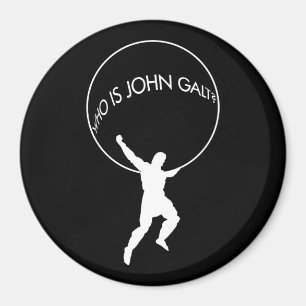 Wie is John Galt? magneet