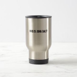 Wie is John Galt? Mok roestvrij staal