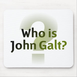 Wie is John Galt? Muismat