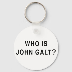 Wie is John Galt? Sleutelhanger