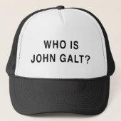 Wie is John Galt? Trucker Pet (Voorkant)