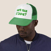 Wie is jouw Caddie Golfer Pet - Groen (In situ)
