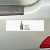 Wie is jouw Caddy? Bumpersticker (Op auto)
