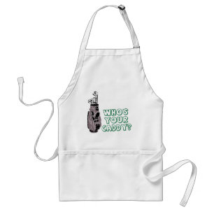 Wie is jouw Caddy? Standaard Schort