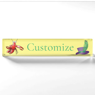 Wie is jouw Crawdaddy? Donder_Cove Naambordje