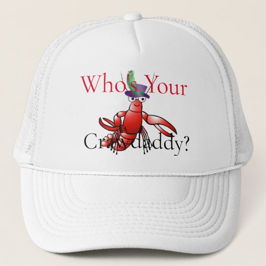 Wie is jouw Crawdaddy? Donder_Cove Trucker Pet (Voorkant)