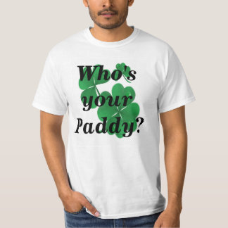 Wie is jouw padie? t-shirt
