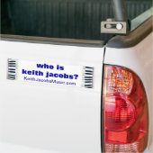 Wie is Keith Jacobs bumper sticker (Op Truck)