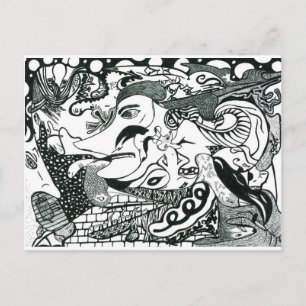 Wie is Nose? Briefkaart