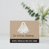 Wie is R. Mutt? Briefkaart (mauriciocordero.com) (Staand voorkant)