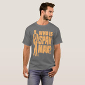 WIE IS SPAM MAN? T-SHIRT (Voorkant volledig)