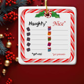 Wie is stout of mooi Ornament