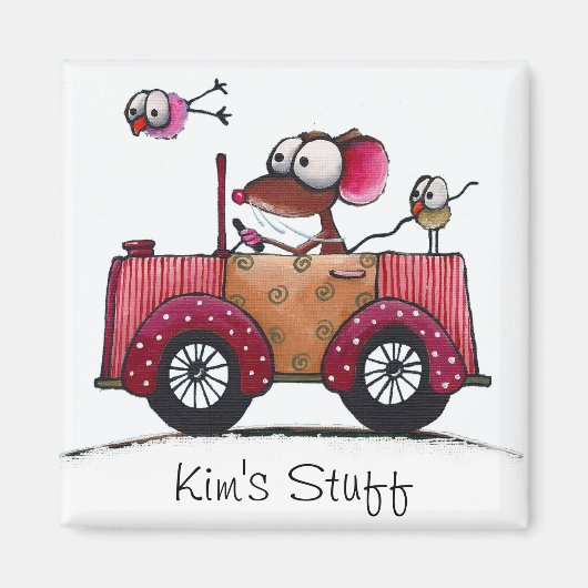 Wie is Stuff? Magneet (Voorkant)