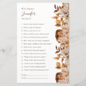 Wie kent de bruid het best bruidsspel (Voorkant)