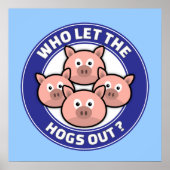 Wie laat de Hogs eruit Poster (Voorkant)