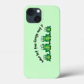 Wie laat de kikkers eruit? Case-Mate iPhone case (Achterkant)