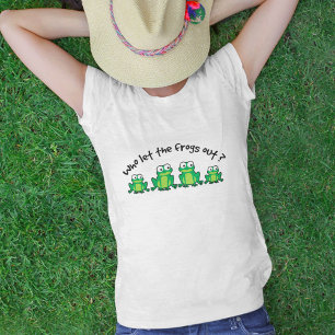Wie Laat De Kikkers Los? T-shirt