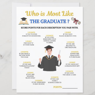 Wie Lijkt Meest Op De Graduate Game