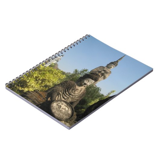 Wie maakt u zich zorgen? Nong Khai, Isaan, Thailan Notitieboek (Linkerzijde)