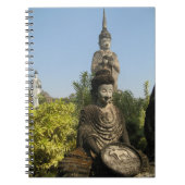 Wie maakt u zich zorgen? Nong Khai, Isaan, Thailan Notitieboek (Voorkant)