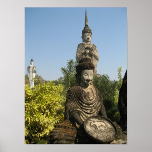 Wie maakt u zich zorgen? Nong Khai, Isaan, Thailan Poster