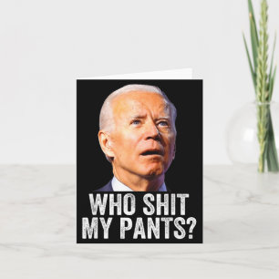 Wie Mijn Broek, Grappig Anti Joe Biden, Conservati Kaart