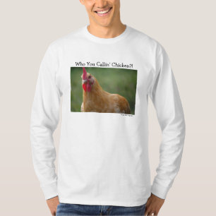 Wie noem je de kip? t-shirt