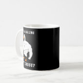 Wie noem je Gekke Goose Funny Gym Meme Koffiemok (Voorkant links)