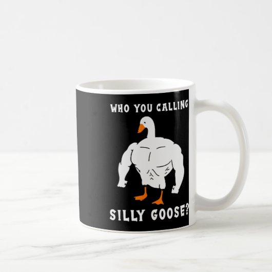 Wie noem je Gekke Goose Funny Gym Meme Koffiemok (Rechts)