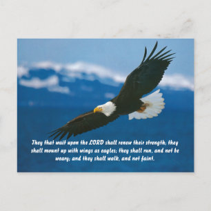 Wie op de Heer wacht Briefkaart