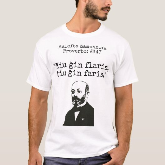 Wie ruikt het, behandelde het (achterste) Light T-shirt (Voorkant)